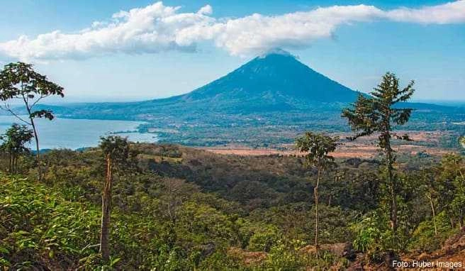 Der imposante Vulkan Concepción auf Ometepe im Nicaragua-See