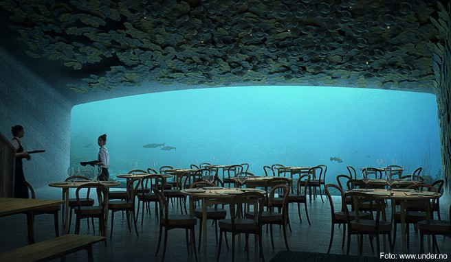 Norwegen-Reise  Erstes Unterwasser-Restaurant Europas