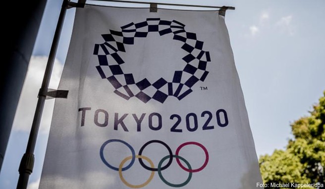 Das Logo für die Olympischen Sommerspiele Tokyo 2020