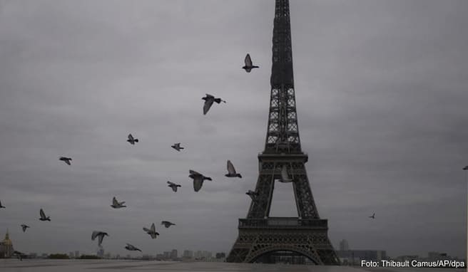 Wegen der Ausgangsbeschränkungen in Frankreich hatte auch der Eiffelturm Ende Oktober geschlossen. Ab dem 16. Dezember sollen Besuche wieder möglich sein