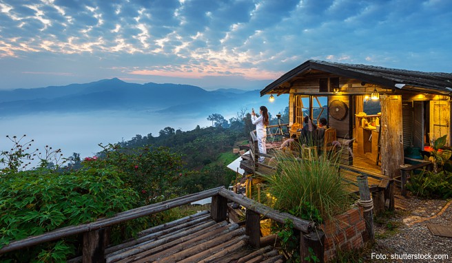 Morgennebel im Phu Langka Forest Park nordöstlich von Phayao