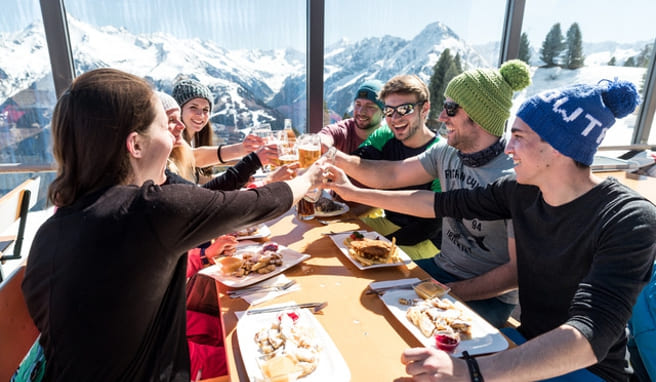 Ganz nach Lust und Laune kann ohne Zeitdruck gemütlich im Skihotel gefrühstückt oder eine Pause eingelegt werden