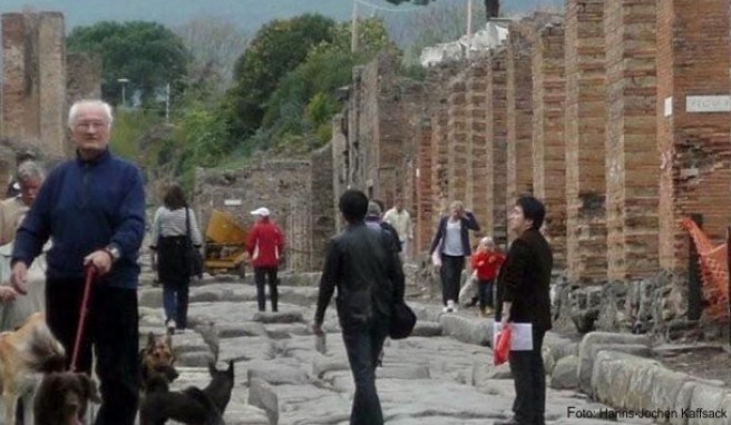 Italien  Antike Ruinen-Stadt wird behindertengerecht
