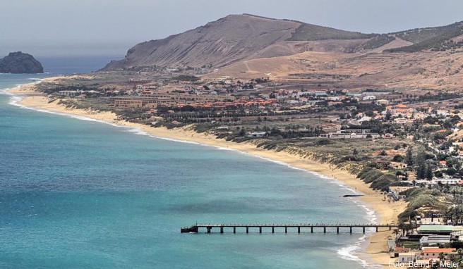 Madeiras kleine Schwester  Am goldgelben Sandstrand von Porto Santo