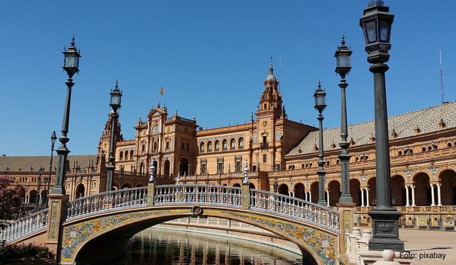 Der Plaza D' España in Sevilla