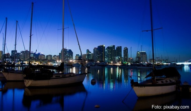 Lufthansa 2018 nonstop von Frankfurt nach San Diego