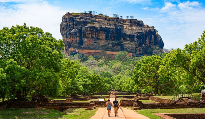 SRI LANKA-REISE  Sri Lanka authentisch erleben		<small>-			Von Colombo über die Königsstädte Polonnaruwa und Kandy, vorbei an der Sigiriya-Festung.		</small>