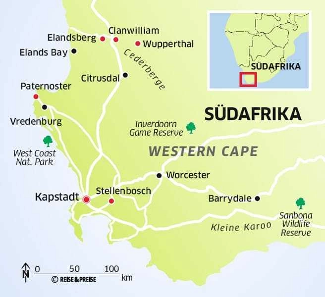 Western Cape in Südafrika, Foto: rp Western Cape in Südafrika