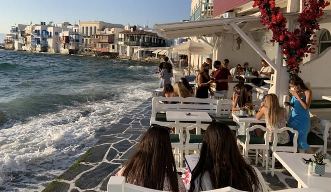 Mykonos-Stadt: Zum Sun Downer in Little Venice