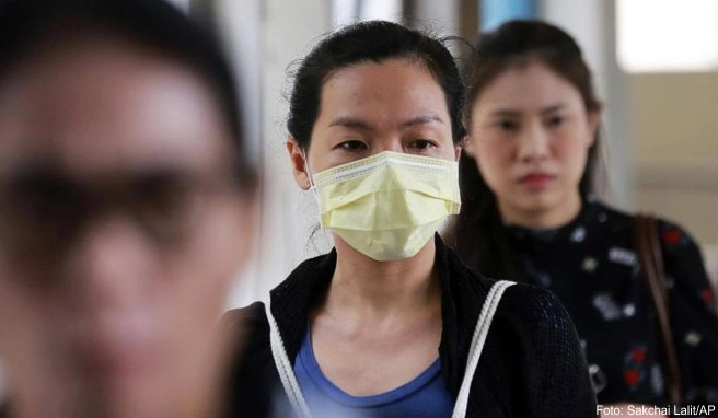 Wegen der schlechten Luft verhüllen die Bangkoker Mund und Nase wie noch nie