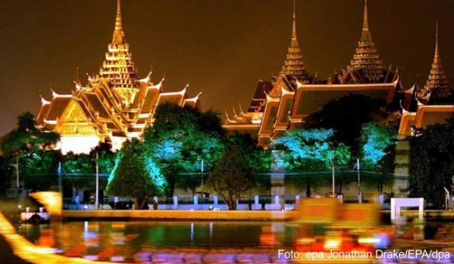 Thailand  Großer Palast in Bangkok im Oktober geschlossen