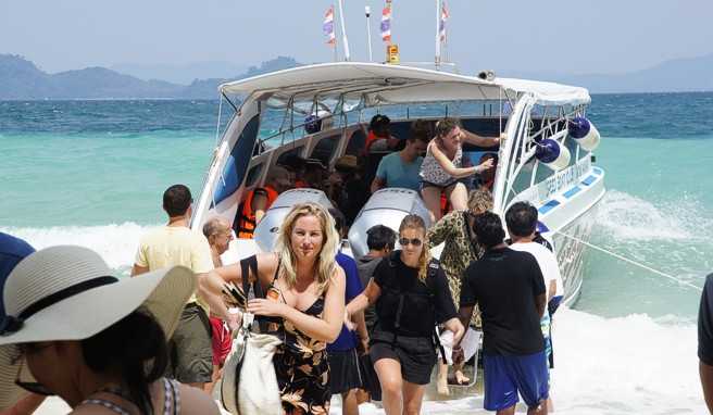 Thailand-Reise  Bilderstrecke von der Insel Koh Kradan