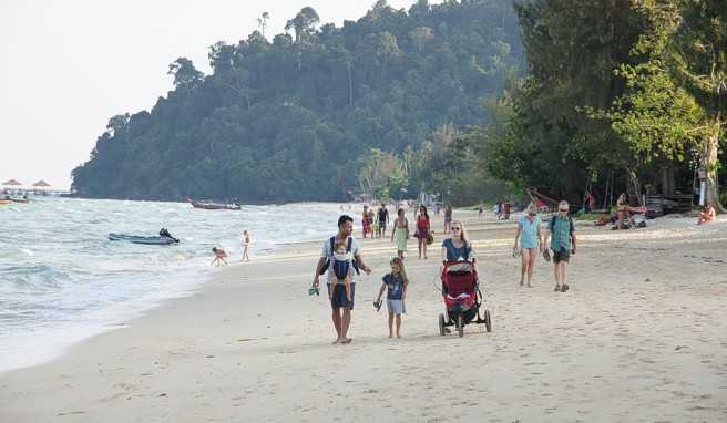 Thailand-Reise  Bilderstrecke von der thailändischen Insel Koh Ngai