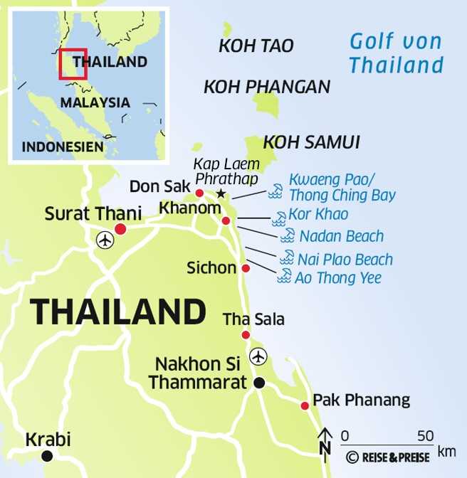 Reise-Planung Thailand-Khanom