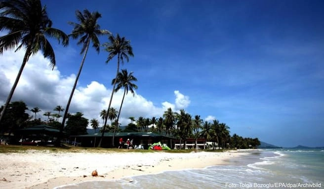 Der Hua Thanon Strand auf der thailändischen Ferieninsel Ko Samui