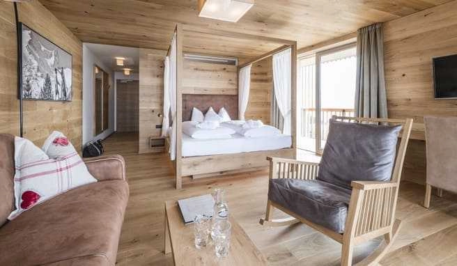 Interior-Design in modern-alpinem Stil mit viel Holz Interior-Design in modern-alpinem Stil mit viel Holz
