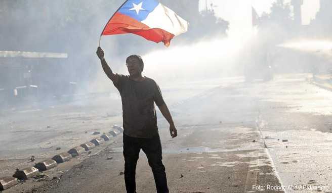 Unruhen  Reisende in Chile müssen weiter vorsichtig sein