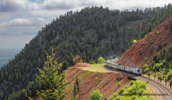 Der »California Zephyr« schlängelt sich durch atemberaubende Landschaften