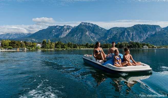 Italien  Am Largo di Caldonazzo ist es ruhig geblieben