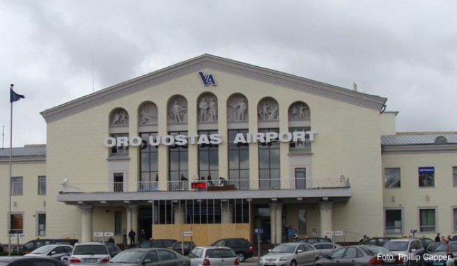Flughafen Vilnius  Im Sommer zeitweilig geschlossen