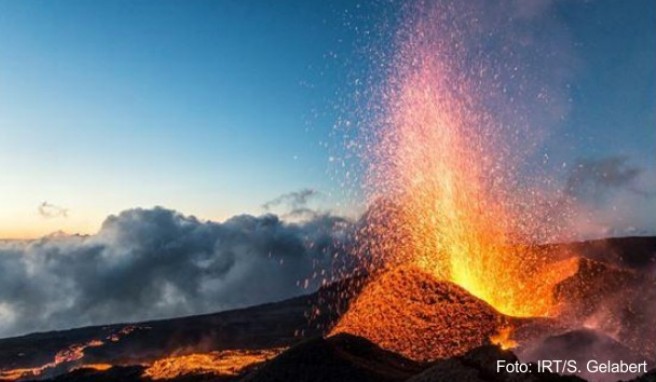 La Réunion  Erster Vulkanausbruch dieses Jahr schon früh