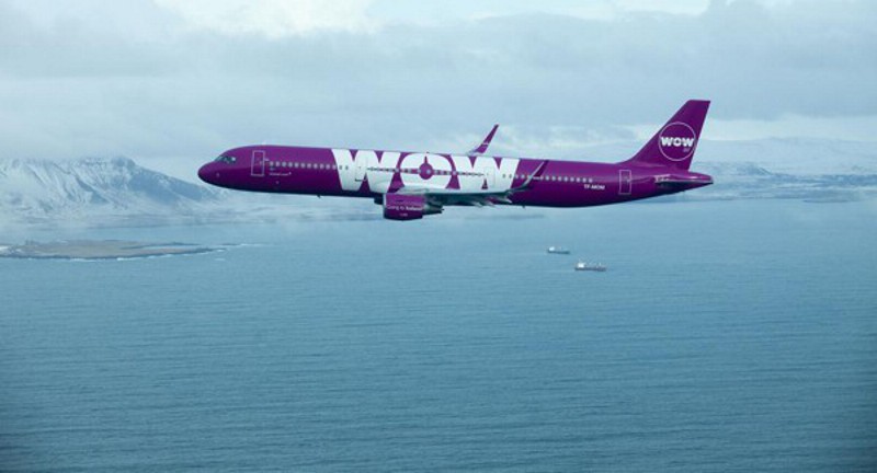 Wow Air  Flugverbindungen werden im Winter verdoppelt